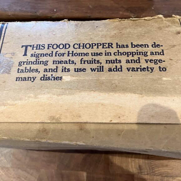 Vintage Cast Iron Food Chopper Maxwells K no10 - Picture 12 of 16